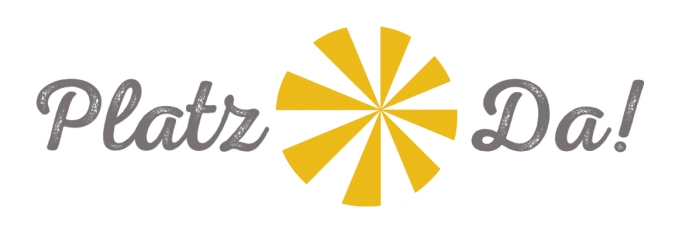 PlatzDa!-Logo für ein lebenswertes-Hannover-in -gelb
